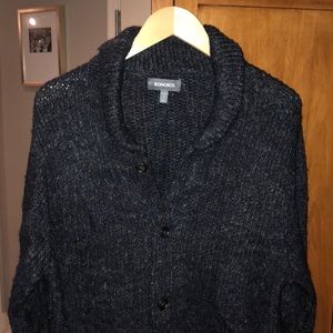 Dark blue cardigan from bonobos size large
